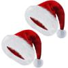 Chapéus de Natal Confortáveis para Adultos/Crianças Chapéu de Papai Noel Chapéu de Festa de Natal para Unissex Decorações de Natal Feliz Ano Novo Suprimentos para Festa Festival Presente de Feriado