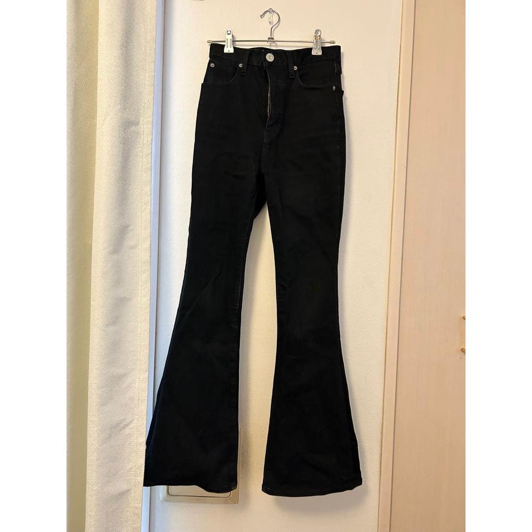 MOUSSY flare denim black size 25