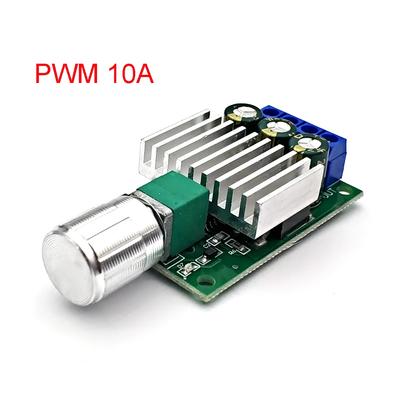 10A 12V-30V PWM DC Motor Drehzahlregler 12V 24V Einstellbarer Drehzahlregler Dimmer Steuerschalter für Lüftermotor LED-Licht