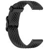 For Samsung Galaxy Watch FE 40mm/Watch7 44mm/40mm Silicone 20mm Multiple Holes Breathable Watch Strap