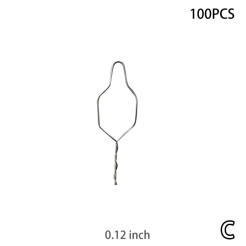 

100 шт./уп. Стоматологическая проволока Кобаяши 0,008-0,014 Металлическая предварительно сформированная лигатурная проволока Инструмент из нержавеющей стали Короткая/Длинная Дуги для брекетов