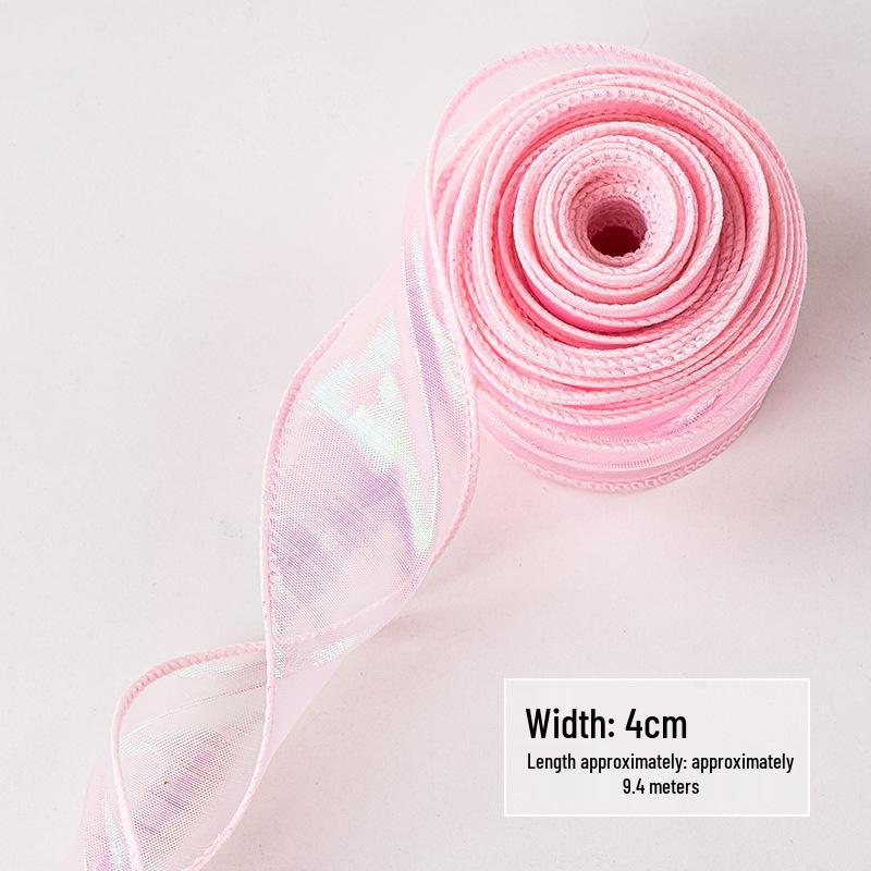 Elegant Fishtail Silk Ribbon for Cake and Bouquet Decoration