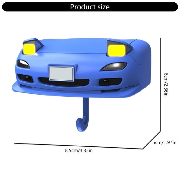 Automotive Flip Light Keychain Wall Art Stylish Auto Flip Light Keychain Wall Hanging Art Toy for Personalizes Space