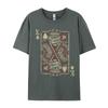 King Of Spades Skull Unisex Poker Card Game Grunge Biker Cards Funny Pure Cotton Tshirts For Unisex Normal Tops Shirts