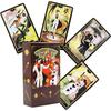 Fantasy Night Theater Tarot 78 Pcs Cartoon Tarot Cards Based on RWS 10.3*6cm