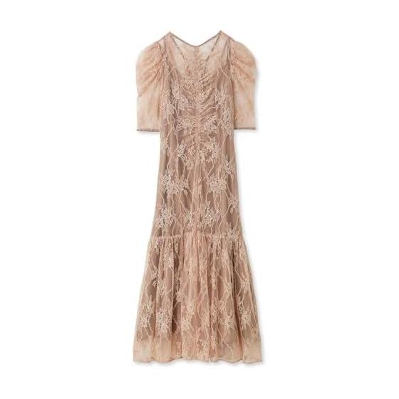 SNIDEL Puff Lace Dress SWFO241090 Women s