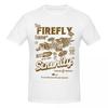 Unisex Firefly Serenity Fun T Shirt Vintage Cotton Crewneck Tshirt