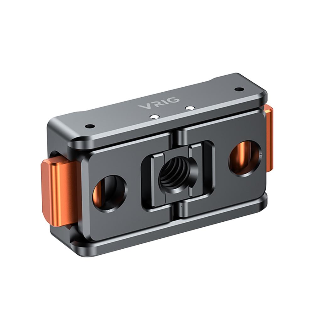 VRIG AC07 Sports Camera Quick Release Mount Magnetic Adapter Mount Aluminum Alloy with 1/4 Inch