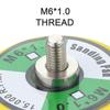 2pcs 15000 RPM Rated Air Sander Backing Plate M6x1 Thread Polisher Backing Pad  Polishing Task