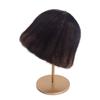 Mink hat women's autumn and winter casual warmth thickened mink basin hat top hat fur hat versatile adult hat