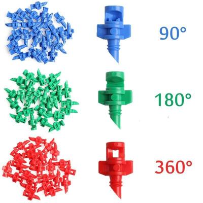 25 uds boquilla pulverizadora Jet Mister máquina de clonación hidropónica 90° 180° 360°