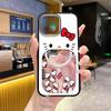 Magnetic MagSafe Hollow Big Face KT Hello Kitty Iphone11 Mobile Phone Case 11promax Apple Protective Case