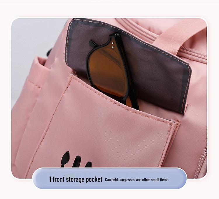 Large Capacity Women's Multifunctional Travel Bag - Sports Gym, Handbag & Backpack for Short Trips