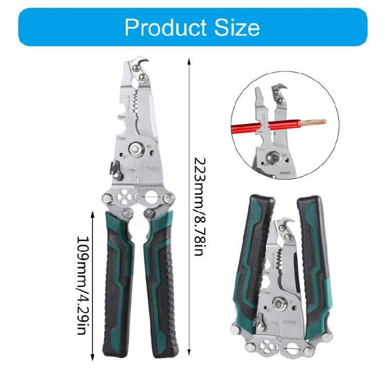 Multipurpose Wire Stripper, Enhancing Efficiency for Electrical Work and DIYer Projects, Efficient Wiring Job