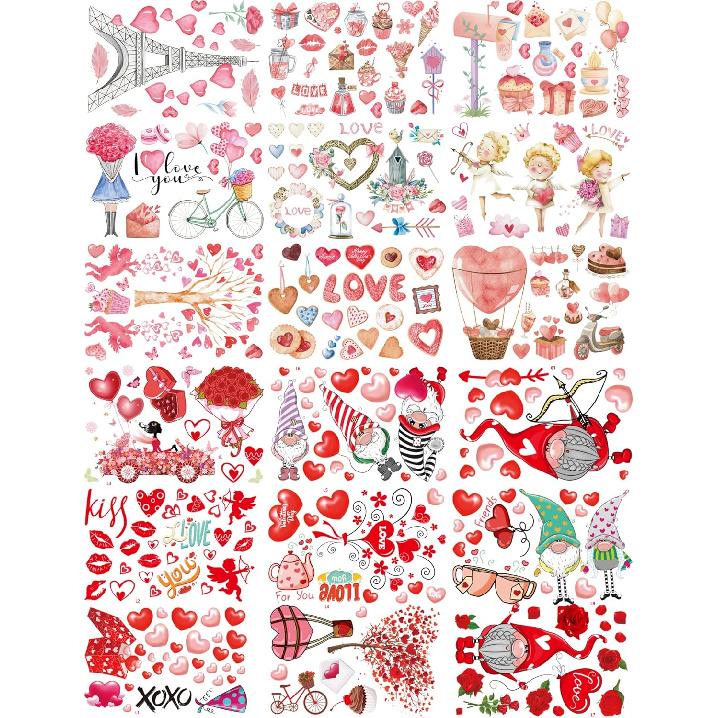 192 PCS 16 Sheets St Patricks Day Decorations Holiday Spring Window Clings - St. Patrick's Day Window Clings Decor Stickers Decals for Glass Window