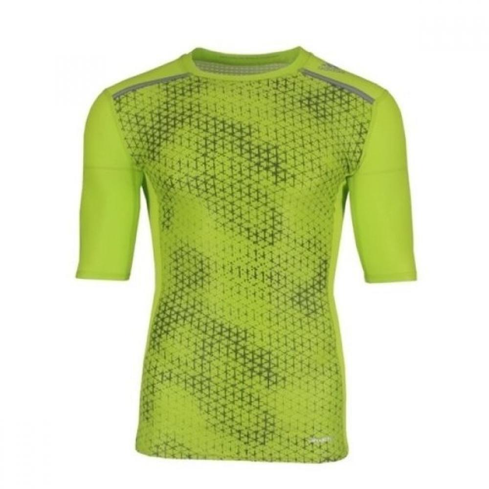 

QR Code Verification Adidas Men s Tech Fit Climbing GFX SS Short Sleeve T Shirt AJ4937