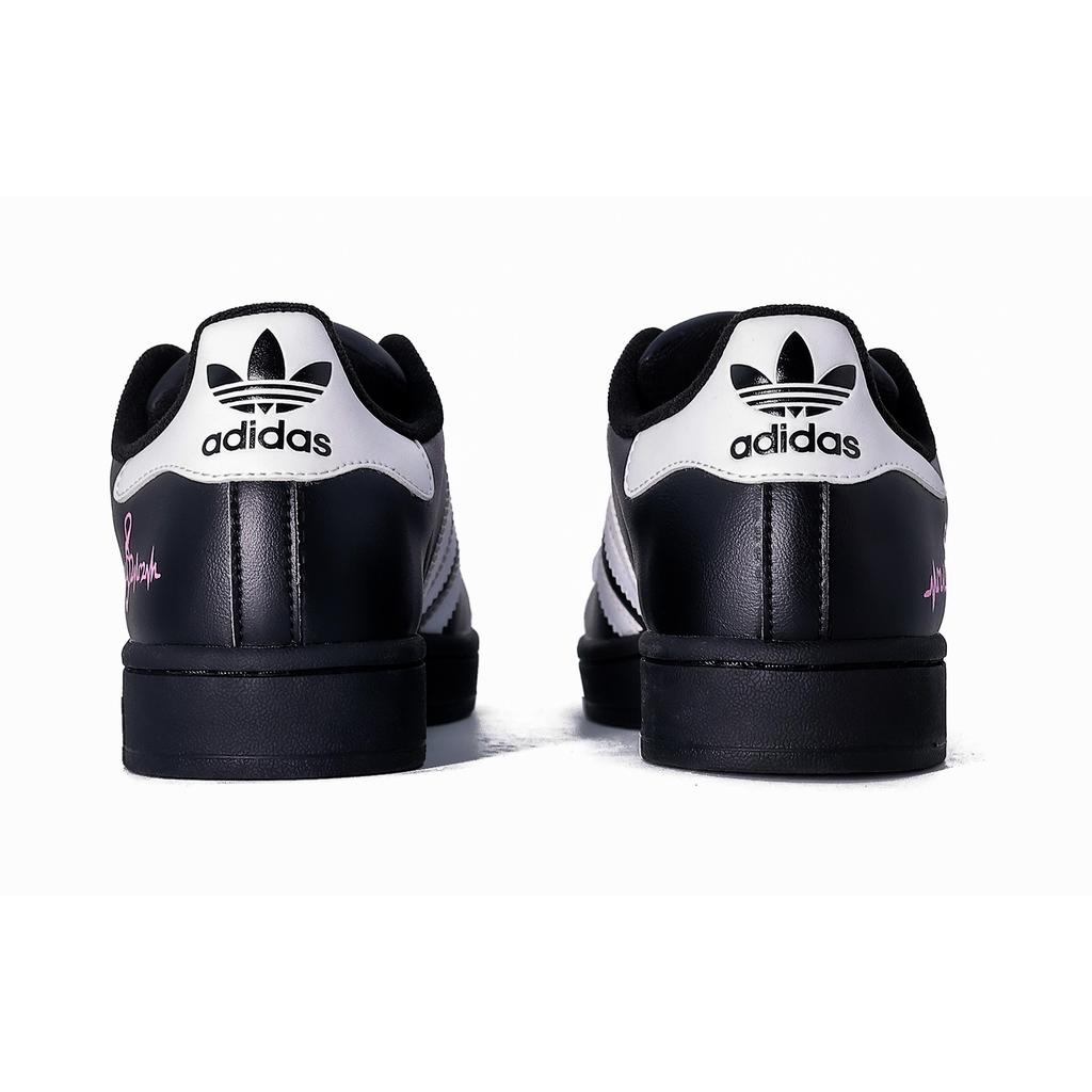 Adidas Originals Superstar Abrasion Resistant Lightweight Low top Skateboard Shoes Unisex Pink JI0079( team631-)