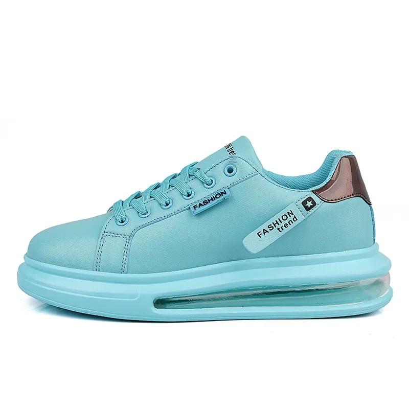 Fashion Brand Sneakers For Men Casual Shoes New Soft Comfortable Pu Leather Shoes Breathable Flats Shoes For Man Tenis Masculino