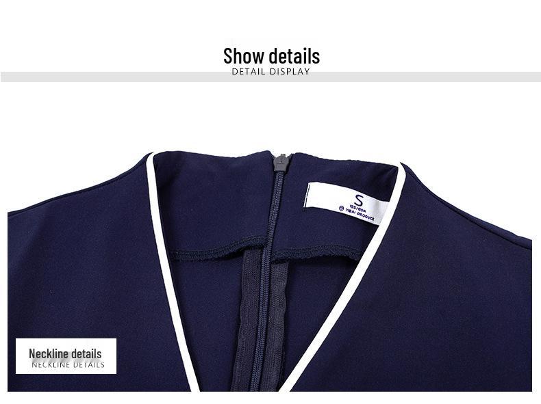 Women's High-End Salon & Spa Uniform - Spring/Summer Technician Workwear