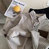 Children'S Shirts Autumn New Korean Version Of Boys Ab Matching Shirts Boys Foreign Style Spring Fashion
