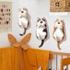 Three Little Fat Cats Bedroom Living Room Home Background Beautification Decoration Wall Stickers