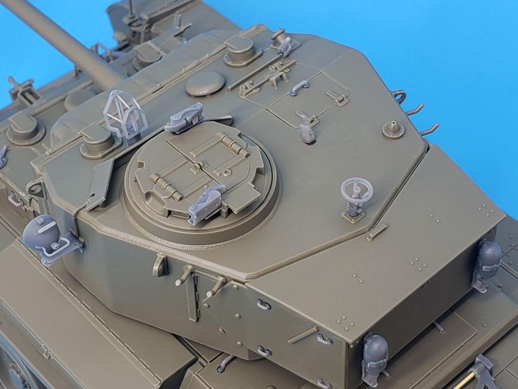 Passion Models British Cruiser Tank A34 Comet 3D Parts Set Tamiya Plastic Model Parts 1/35 (for MM35380) P35T-016