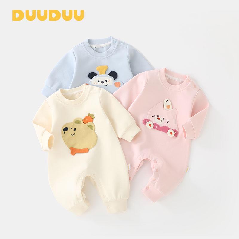 

Cartoon Baby Romper - Long Sleeve 2025 Jumpsuit 90cm (10-18 months, up to 27 lbs)