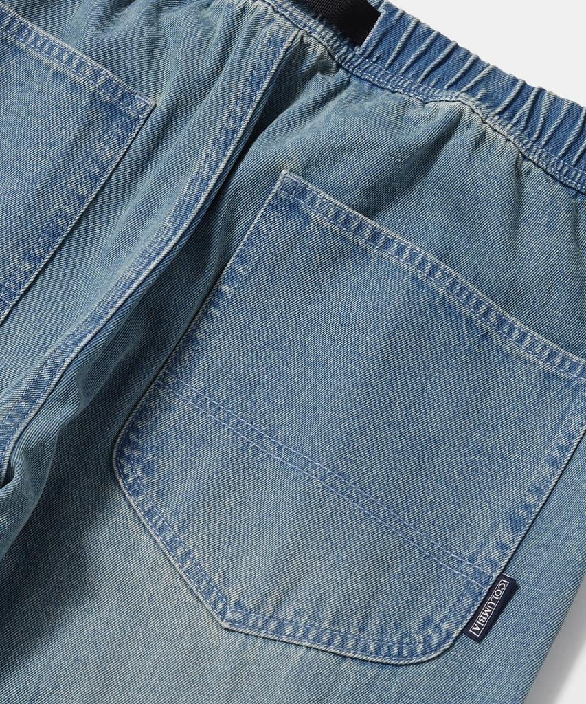 COLUMBIA UNIVERSITY Trajan Label Loose-Fit Washed Denim Pants_Light Jean