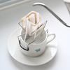 Coffee Filter Holder,Stainless Steel Cafe Drip Bag Holder Japanese Style Hanging Ear Coffee Holder
