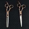 6.0 Inch Half-Body Gold, Personalized Sup Trendy, Hair Scissors, Hair Scissors, Flat Scissors, Bangs Scissors