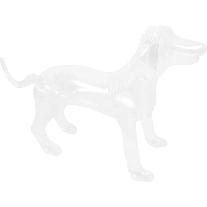 3pcs Inflatable Dog Mannequin Display Stand for Pet Clothing, PVC Dog Model Shop Display Pet Store for Home Store Use