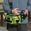 Fishing Waist Bag Expandable Waterproofing Multi Functional Sling Tackle Bag for Men Cycling Fishing