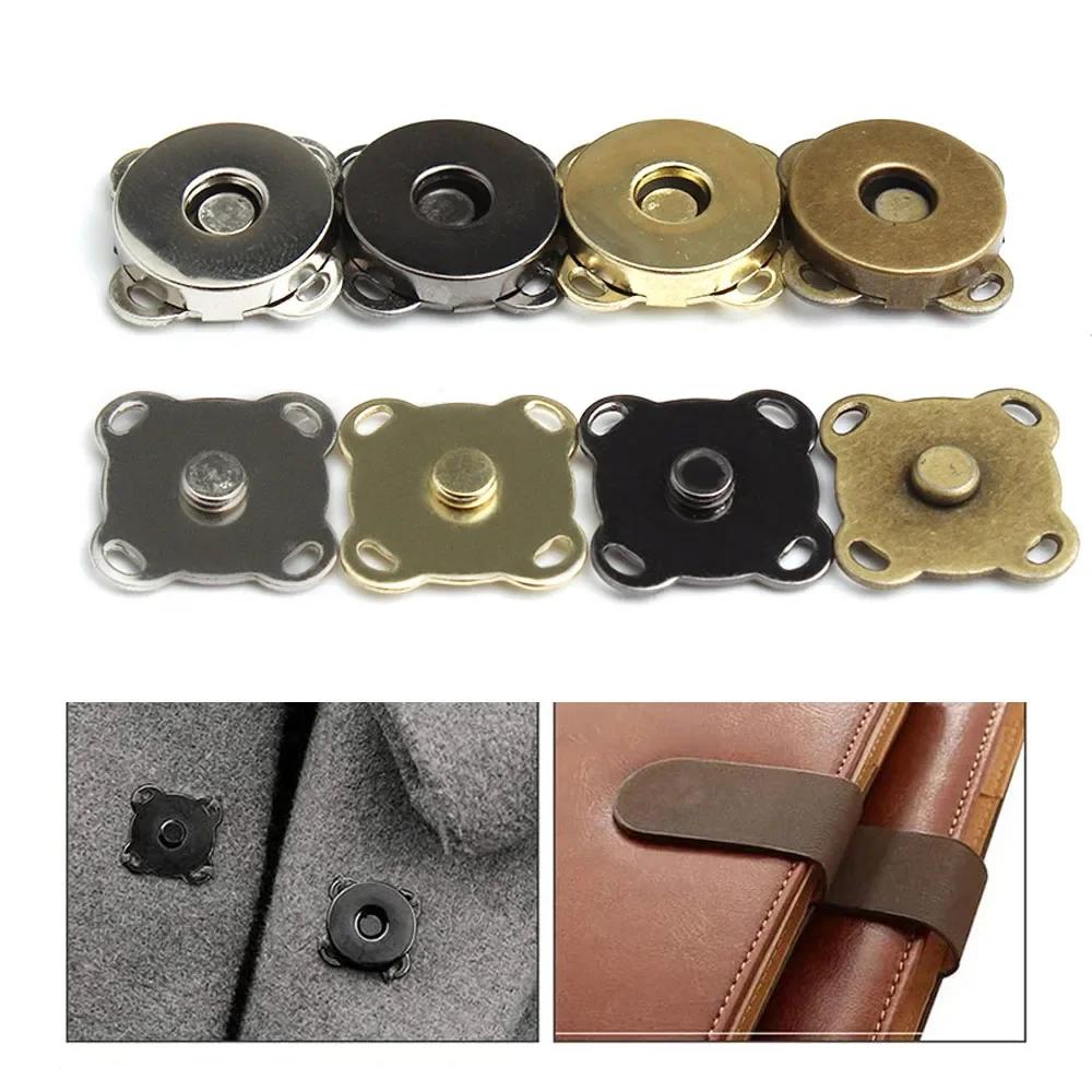 5 Seturi Buton Magnetic cu Capsă Metalic Floare de Prun Cusut Butoane Închizători Elemente de Fixare pentru Poșete Genți de Mână Haine Accesorii DIY