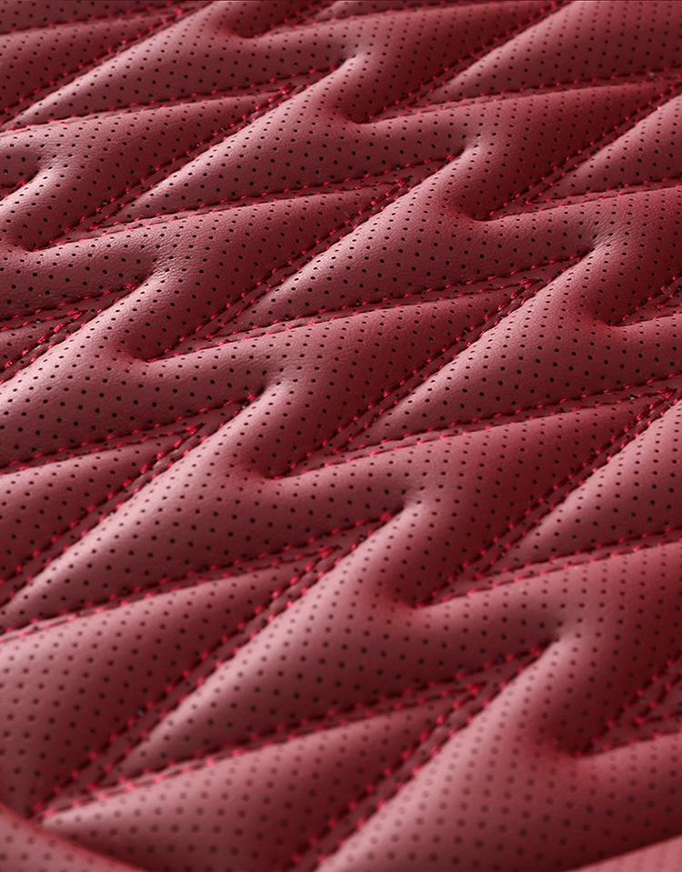 Universal Leather Car Seat Cover: Easy-to-Clean, Four Seasons Use