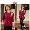 Yuzhaolin Women's Mid-Aged Cardigan Sweater