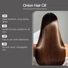 Onion Brightening Hair Care Oil, Natural Fluffy, Supple and Shiny Hair Care, Frizzy Hair Care Oil