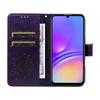 For Samsung Galaxy A07 4G/A06 5G/A06 4G Phone Case Sunflower Imprinted Leather Wallet Stand Cover with Strap