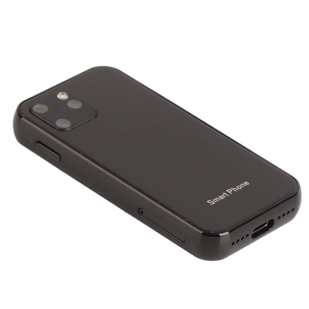 XS11 Mini Handy 2,5 Zoll WiFi GPS 1GB 8GB Quad-Core für Android Smartphone für Studenten Schwarz