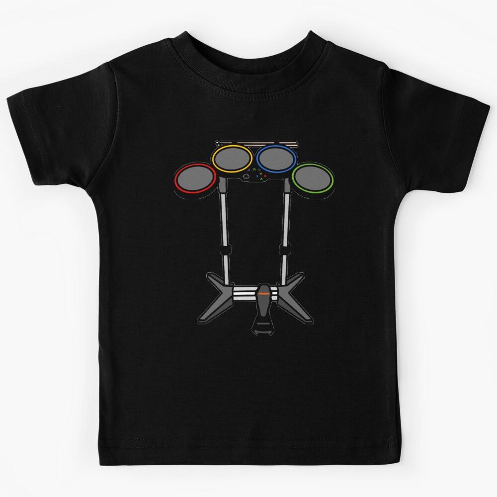 Rock Band Drums Kids T-Shirt 130