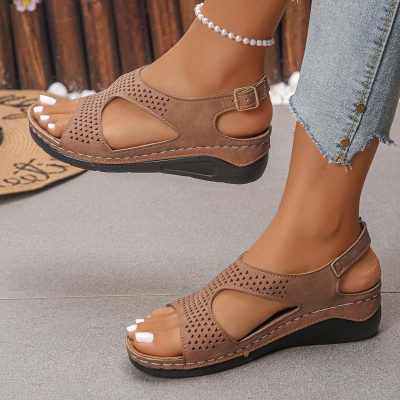 Fashion Women's Wedges Sandals Woman Breathable Sandals Fashion Summer Casual Sandal