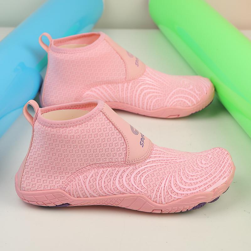 Outdoor Sport Hiking Wading Sneakers Unisex Swimming Water Shoes High Top Barefoot Beach Aqua Shoes Fitness Diving Surf Sandals