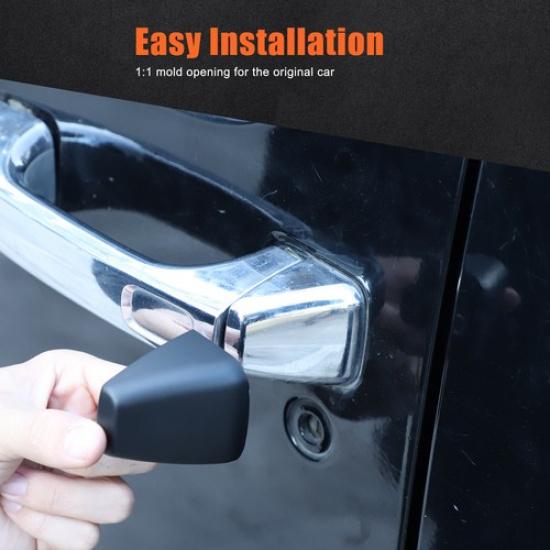 Replace Black Exterior Door Handle Cover For Hummer H3 2005-09 (OE 1253074667)