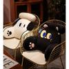 Adorable Plush Cartoon Dog Cat Back Pillows For Cozy Student Dorm Rooms