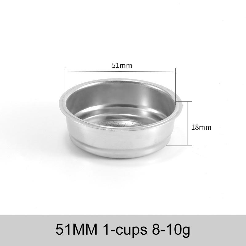 Coffee Filter Basket 51mm 54mm 58MM Stainless Steel Replacement For Bottomless Portafilter Espresso Tools Barista Accessories