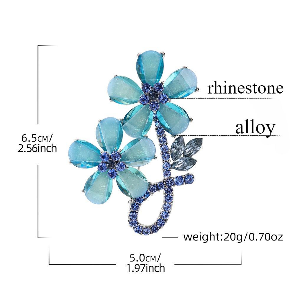 Fashionable Plant Flower Chest Flowers, Brooches, Instagram Style Accessories, Trendy Clothing with Elegant Design Sense, Accessory Pins