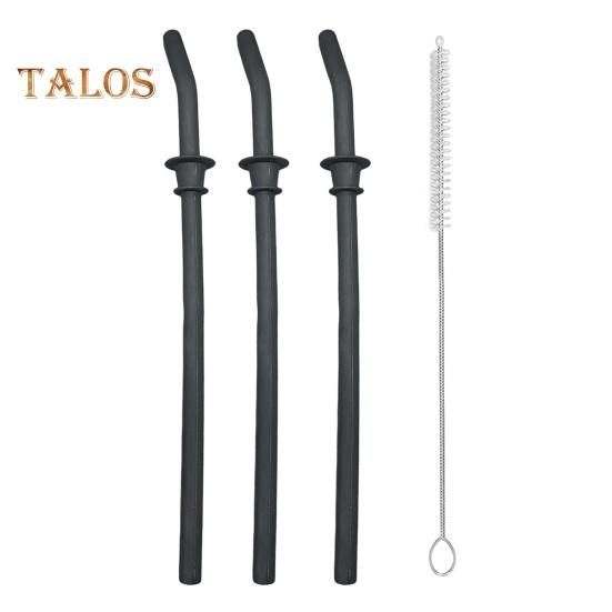 3Pcs Straw Replacement Set for Hydro Flask Tumbler Long Cleaning Brush BPA Free Food-Grade Straw for Hydroflask Travel Mug