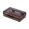 Hard Pencil Case High Capacity Pencil Storage Box Water Resistant Clear Pen Case for Colored Pencil Marker Paint Brush