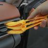 Dual-Head Car Vent Cleaning Brush with Soft Bristles Dashboard Interior Detailing Tool for Dust Removal Reusable Essential Auto Accessory
