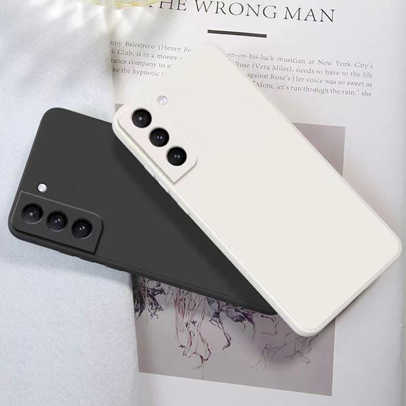 Etui na telefon kompatybilne z Samsung Galaxy S25 S24 S23 Ultra A16 A06 A55 A35 A25 A15 Liquid Gel Rubber Protective Cover