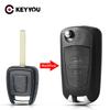 Modified Car Flip Key Case For Vauxhall Opel Astra Zafira Vectra Omega 2 Buttons Remote Key Shell Hu100/Hu46/Hu43/Ym28